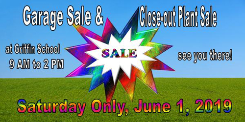 Garage Sale and Closeout Plant Sale